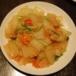上海・四川料理 六曾館 - 冬瓜の炒め煮