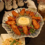 上海・四川料理 六曾館 - 白身魚のフライ