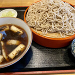 佐々木 そば店 - 鴨せいろ@1,080円大盛り+100円