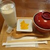 Mugen Sabou - 白玉しるこ&ほうじ茶ラテ 組み合わせはよし。