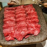 馳走 啐啄一十  - 【写真⑯】榊山牛の出汁(真昆布、いりこ、鰹節、鯖節、あご節)しゃぶ