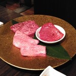 SATOブリアン - 三種盛り