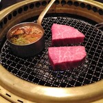 SATOブリアン - 焼きます