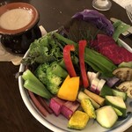 イル コテキーノ - 野菜の盛合せ-バーニャカウダソース