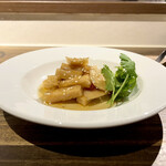 中華ダイニング 一途一心 - 大根の醤油漬け (480円)