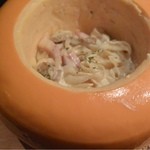 隠家 - 4種チーズと生ハムのクワトロパスタ