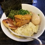 塩そば専門店 桑ばら - 雲丹と蛤のマゼソバ