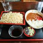 名古屋うどん - 料理写真:カレーセット　※もりきしめんに変更