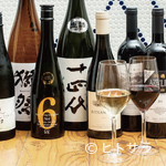 Yakitoriya Kokoro - 常時30種の醸造酒−日本酒＆ワインーをご用意しております。
