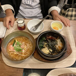 Shijan - シジャン石焼ビビンパミニ冷麺セット