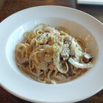 BA CARO - パスタ：百万石しいたけとベーコンのクリームソース