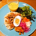 ハルニレカフェ - ルーロー飯風のっけごはん850円