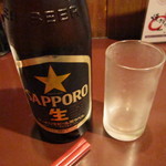 Tori yoshi - 瓶ビール＠600円