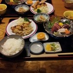 竹の里 - 本日のランチ650円