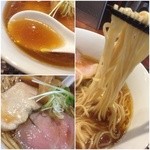 らぁ麺やまぐち - スープ＆麺＆チャーシュー２種