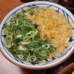 丸亀製麺 - ネギだくだくのかけ汁