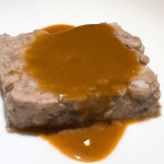 LOOP TOKYO - 豚肉のパテ 天然車海老のソース（アップ）