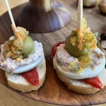 anchoa - 12時一斉スタート、各テーブルに配膳された後