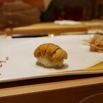 鮨 清松 - ⑨紫ウニ、宮城産