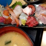 魚の松本 - 本日のお造り定食DX