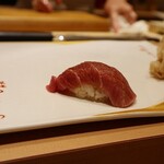 鮨 清松 - ◆握り①三厩の本鮪、中トロ