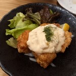 炭火串焼 らくだ - チキン南蛮ハーフ