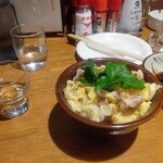 居酒屋 全会津地酒協同組合 連合会 もっきりセンター 会津支部 - ミニ親子丼