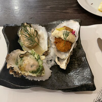 四ツ橋・新町 牡蠣と肉たらしビストロAKIRA - 