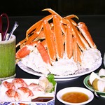 hokkaidouryourikanisemmontentarabaya - 特選ずわい蟹食べ放題飲み放題生たらば蟹握り寿司付