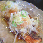 まつばら本店 - メインは炙った鮭♪