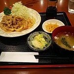 フォーク酒BAR てふてふ - 生姜焼き定食