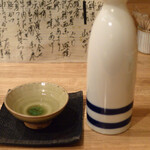 千代娘 - 熱燗2合（千代娘　本醸造）