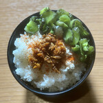 ラーメン階杉 - ライス セルフカスタム