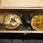 Nanaougi - ジャガイモのタルトレット２種