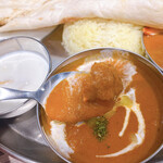 インド定食 ターリー屋 - バターチキンカレー