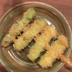 大阪串かつ　テンテコマイ - アスパラ