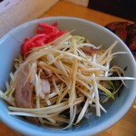 椿ラーメンショップ - ネギ丼