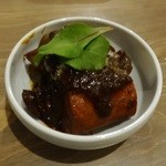 酒嚢飯袋 - 山形牛の牛スジ味噌トマト