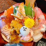 Nanten Zushi - 海鮮丼（しゃり250g）