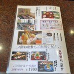 南天寿し - メニュー