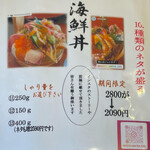 南天寿し - メニュー