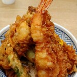 日本橋 天丼 金子半之助 - 野菜上天丼味噌汁付き1,200円