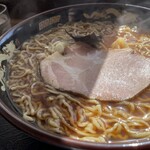 Fujishima Hirai Ramen - 中華そば　黒　細麺　ダブル