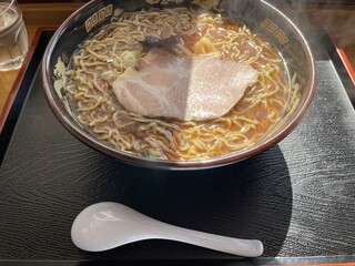 Fujishima Hirai Ramen - 中華そば　黒　細麺　ダブル