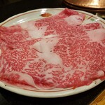 Shabu chou - 特選 牛すきやきのお肉