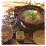 かごの屋 - でも、ランチがオススメ！コラーゲン鍋⭐