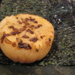 寿司　おお久保 - ホタテの磯辺焼き