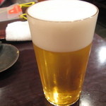 寿司　おお久保 - 生ビール