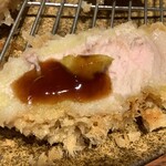 とんかつ けい太 - カラシソース