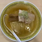 RAMEN RS 改 - 白煮干中華そばのアップ